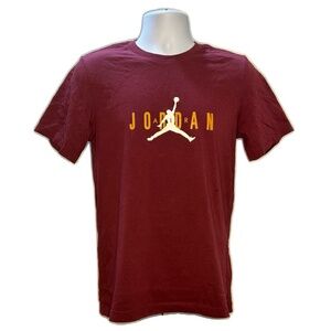 Air Jordan T-shirt Men's Size S, Burgandy